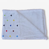Hooded sherpa blanket