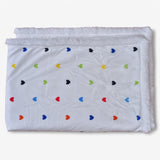 Hooded sherpa blanket