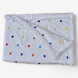 Hooded sherpa blanket