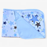 Dreamy Blue Star Baby Blanket – Soft &amp; Cozy! 🌟💙