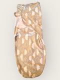 Newborn Baby Swaddle Wrap – Grey Clouds Print | Soft Cotton Adjustable Sleep Sack (0-3 Months)