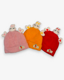 Woolen Cap With Bunny