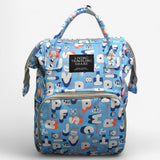 Alphabet-Themed Diaper Bag (D14) – "Living Traveling Share"