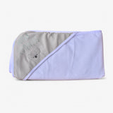 Le Petit 6-Piece Baby Bath Towel Set – 3 Hooded Towels & 3 Washcloths | Super Cuteness Bear & Cloud Theme