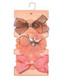 Elegant Princess Headband Set – 3-Piece Bow & Crown Baby Hair Accessories