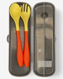“Kids Spoon & Fork Set with Case – BPA-Free Feeding Cutlery for Toddlers”