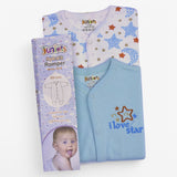 Juniors Pack of 2 Winter Rompers with Socks