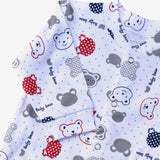 Pack of 3 Full-Sleeve Baby Rompers (E33A)