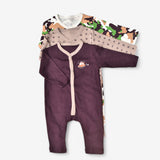 Pack of 3 Full-Sleeve Baby Rompers (E34)