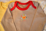 Pack of 5 Full-Sleeve Baby Bodysuits 