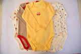 Pack of 5 Full-Sleeve Baby Bodysuits 