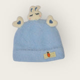 Woolen Cap With Bunny