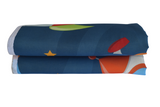 Waterproof Baby Changing Sheet – Soft Cotton Mat with Rocket & Stars Print