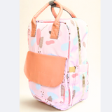 Adorable Multi-Pocket Pastel Diaper Bag – Stylish & Spacious Baby Bag for Moms on the Go