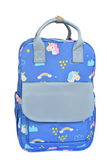Unicorn Dreams Waterproof Diaper Bag Backpack – Adorable Blue