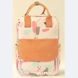 Adorable Multi-Pocket Pastel Diaper Bag – Stylish & Spacious Baby Bag for Moms on the Go