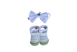 Baby Boy Bow Tie & Booties Set – Formal Outfit Accessories