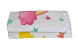 Waterproof Baby Diaper Changing Sheet – Rainbow & Stars Print | Ibraheem’s.pk